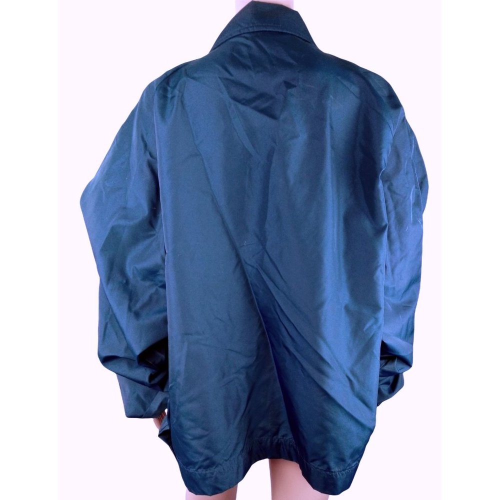 Vintage London Fog Windbreaker Bomber Jacket Blue Men's XL Snaps Union Made USA - Picture 2 of 9